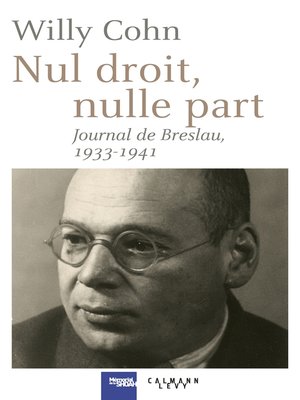 cover image of Nul droit, nulle part